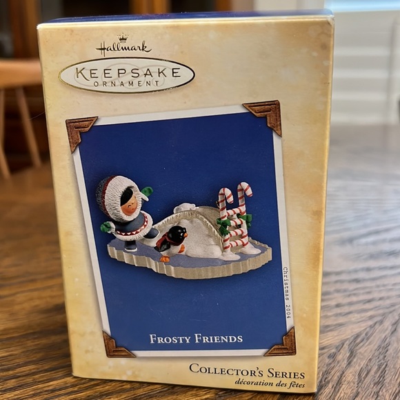 2004 Hallmark Frosty Friends 25th in Series Slippery Slide Keepsake Ornament - Picture 2 of 9